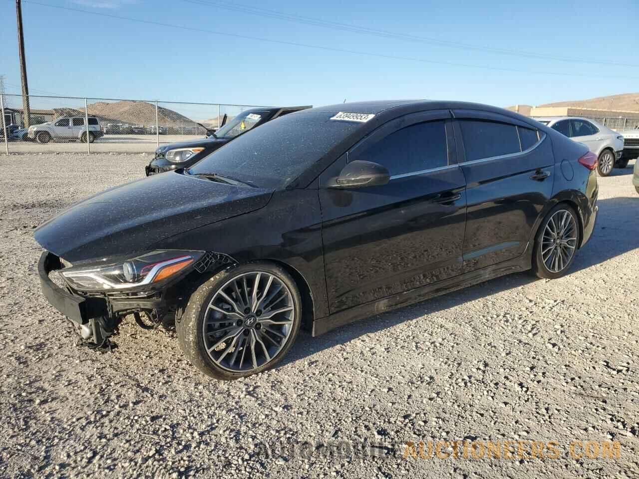 KMHD04LB1JU453667 HYUNDAI ELANTRA 2018