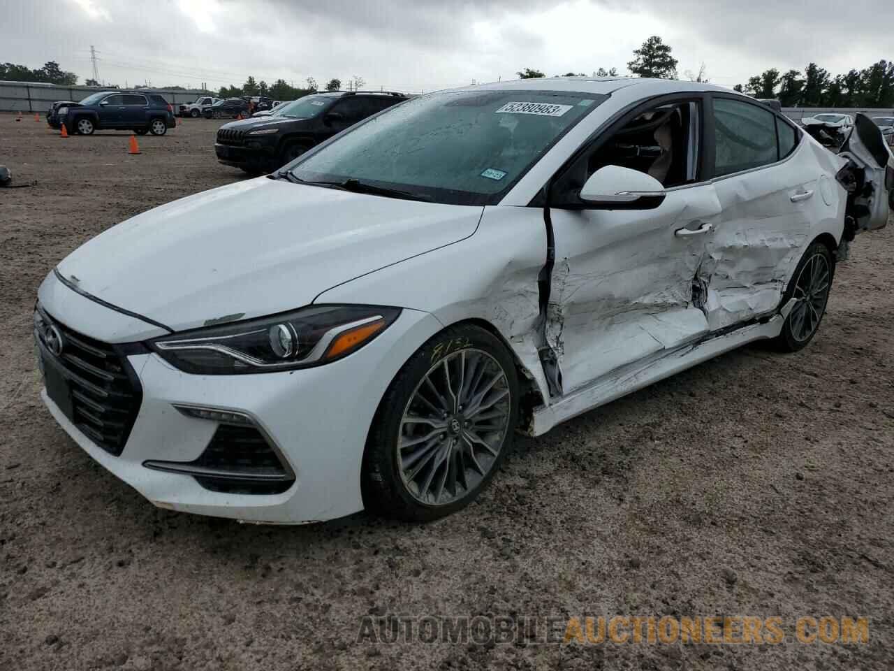 KMHD04LB1JU457203 HYUNDAI ELANTRA 2018