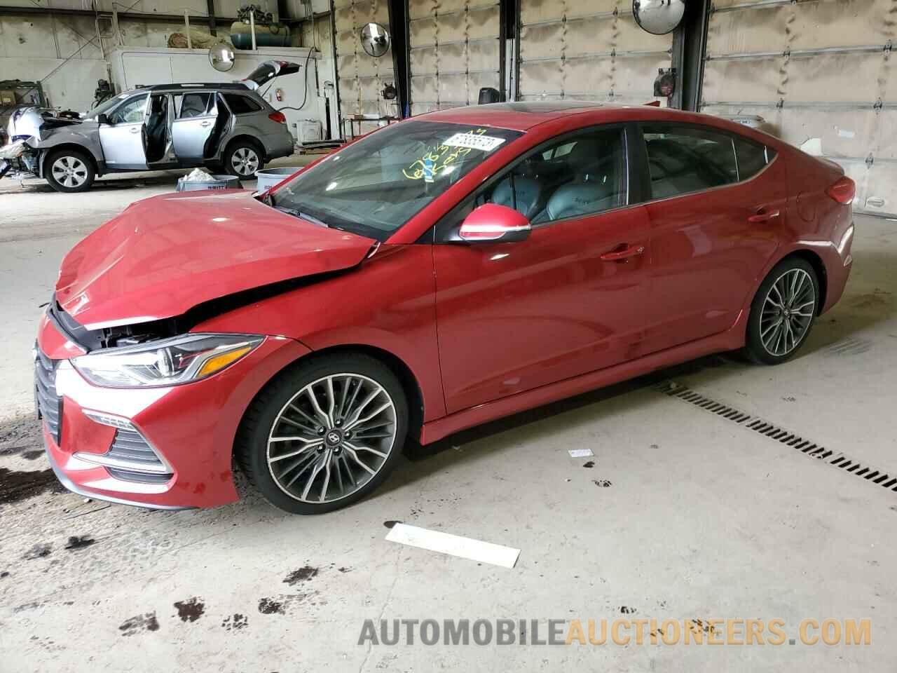 KMHD04LB1JU469061 HYUNDAI ELANTRA 2018