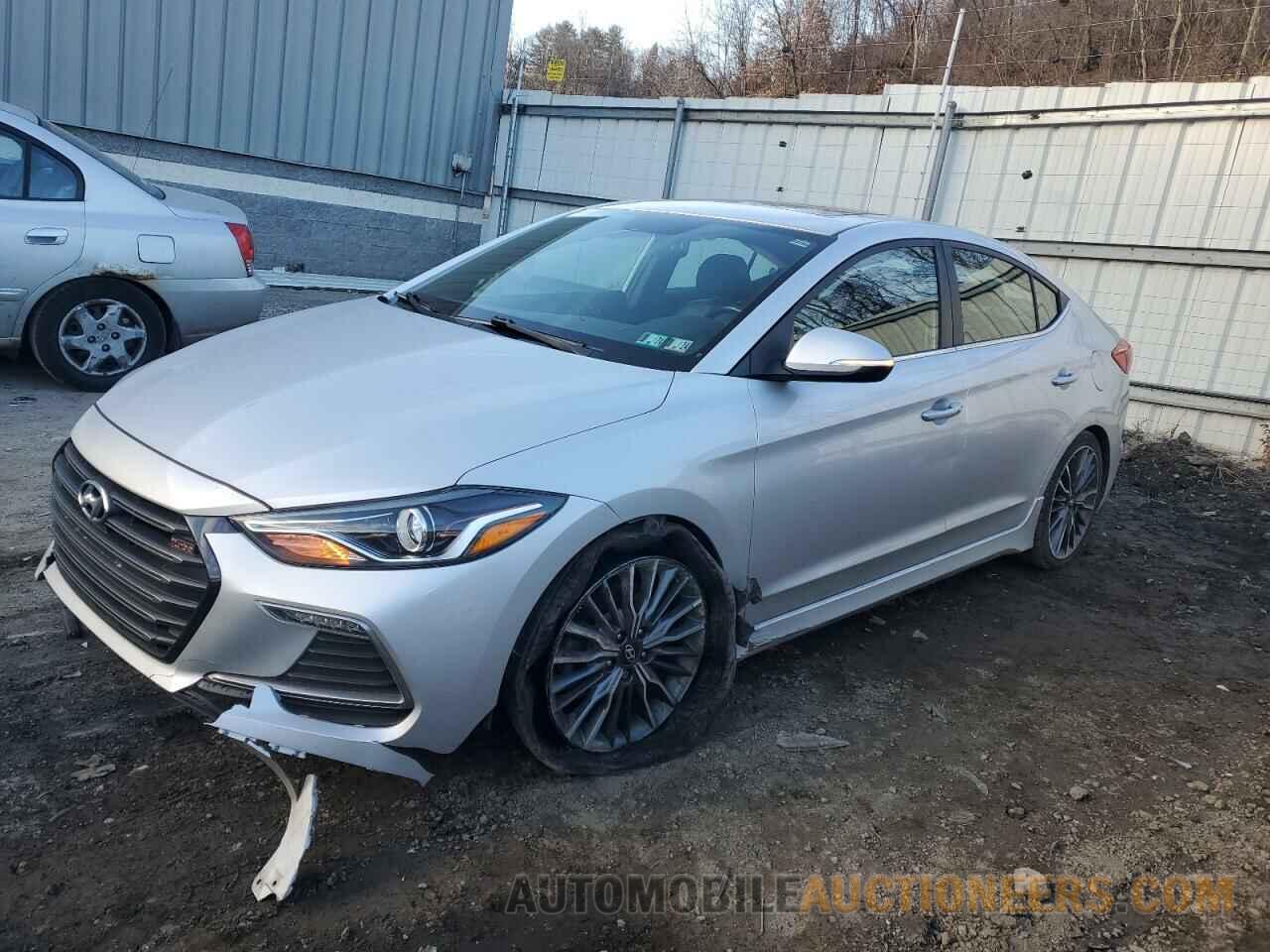 KMHD04LB1JU474647 HYUNDAI ELANTRA 2018