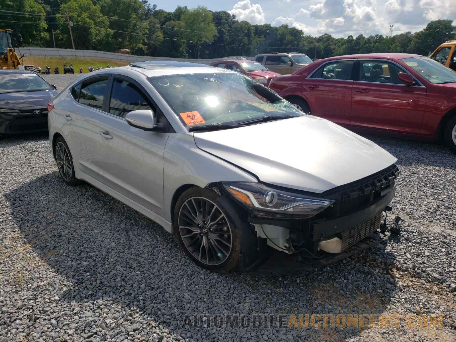 KMHD04LB1JU512815 HYUNDAI ELANTRA 2018