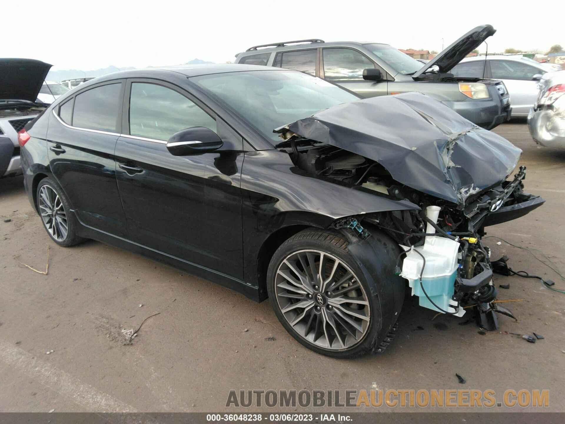 KMHD04LB1JU527525 HYUNDAI ELANTRA 2018