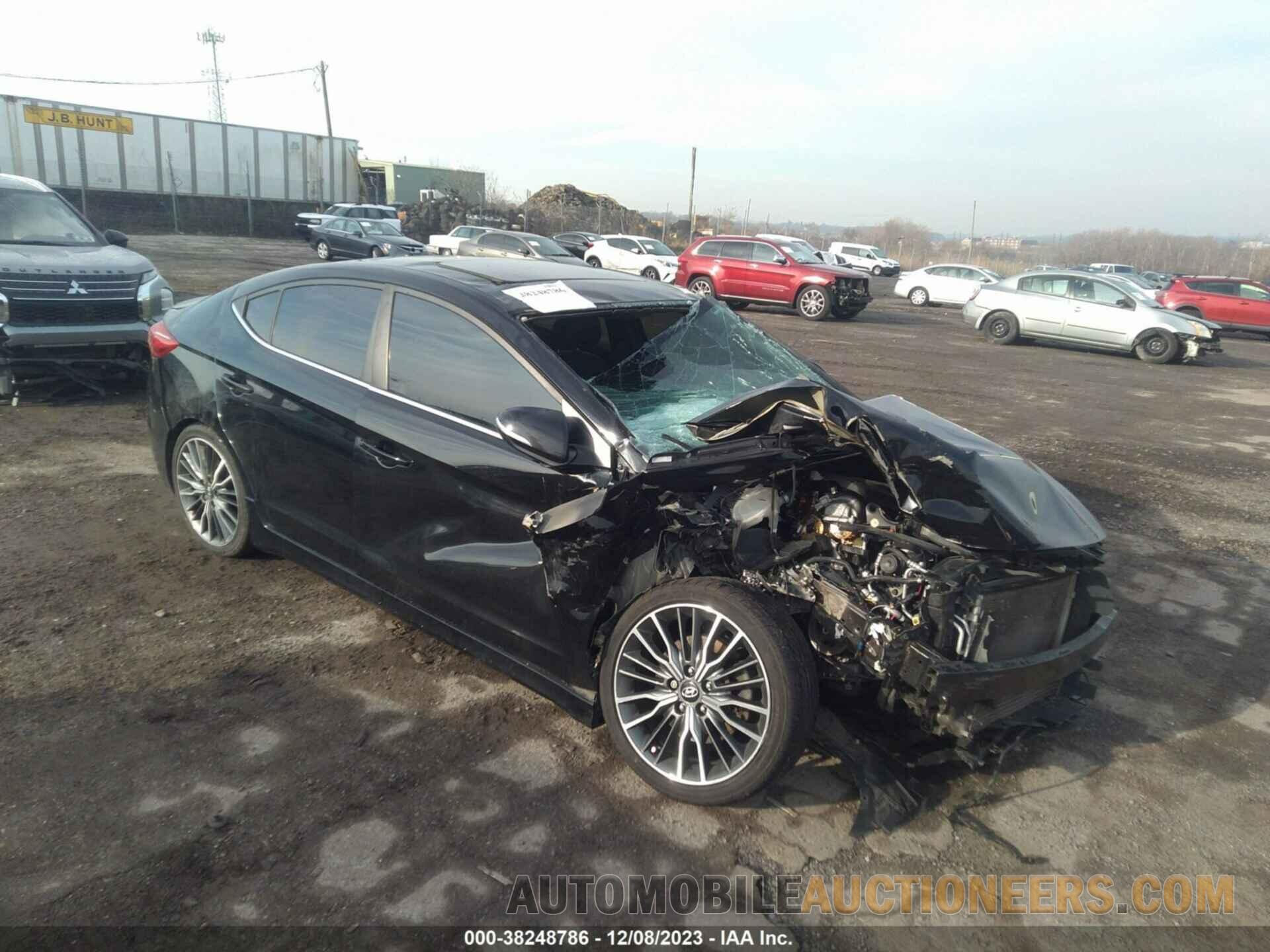 KMHD04LB1JU554627 HYUNDAI ELANTRA 2018