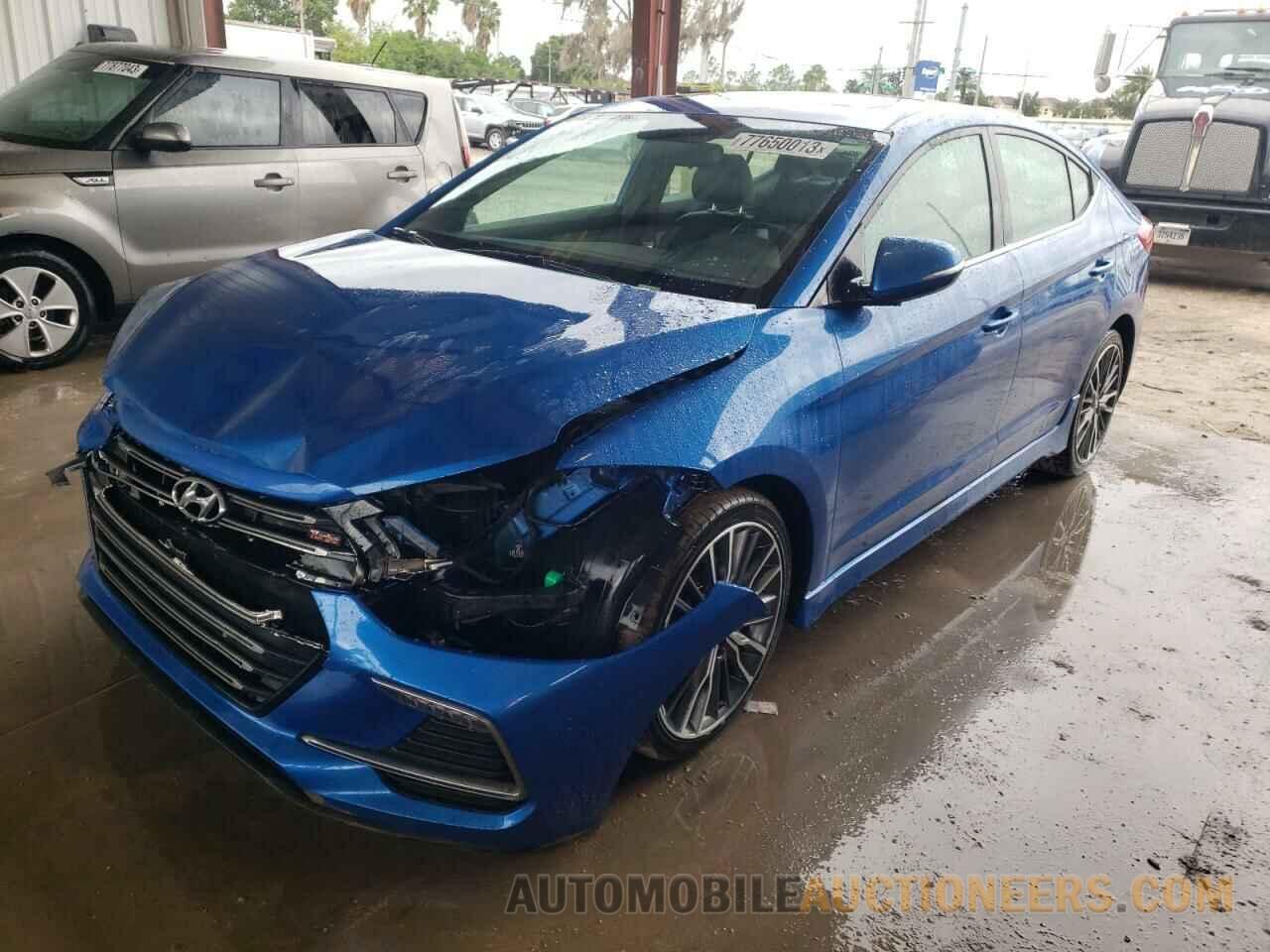 KMHD04LB1JU596568 HYUNDAI ELANTRA 2018