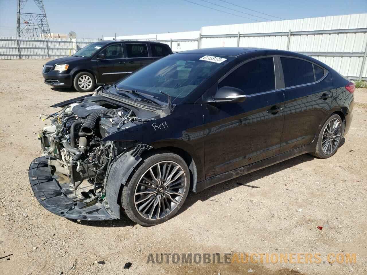 KMHD04LB1JU627365 HYUNDAI ELANTRA 2018