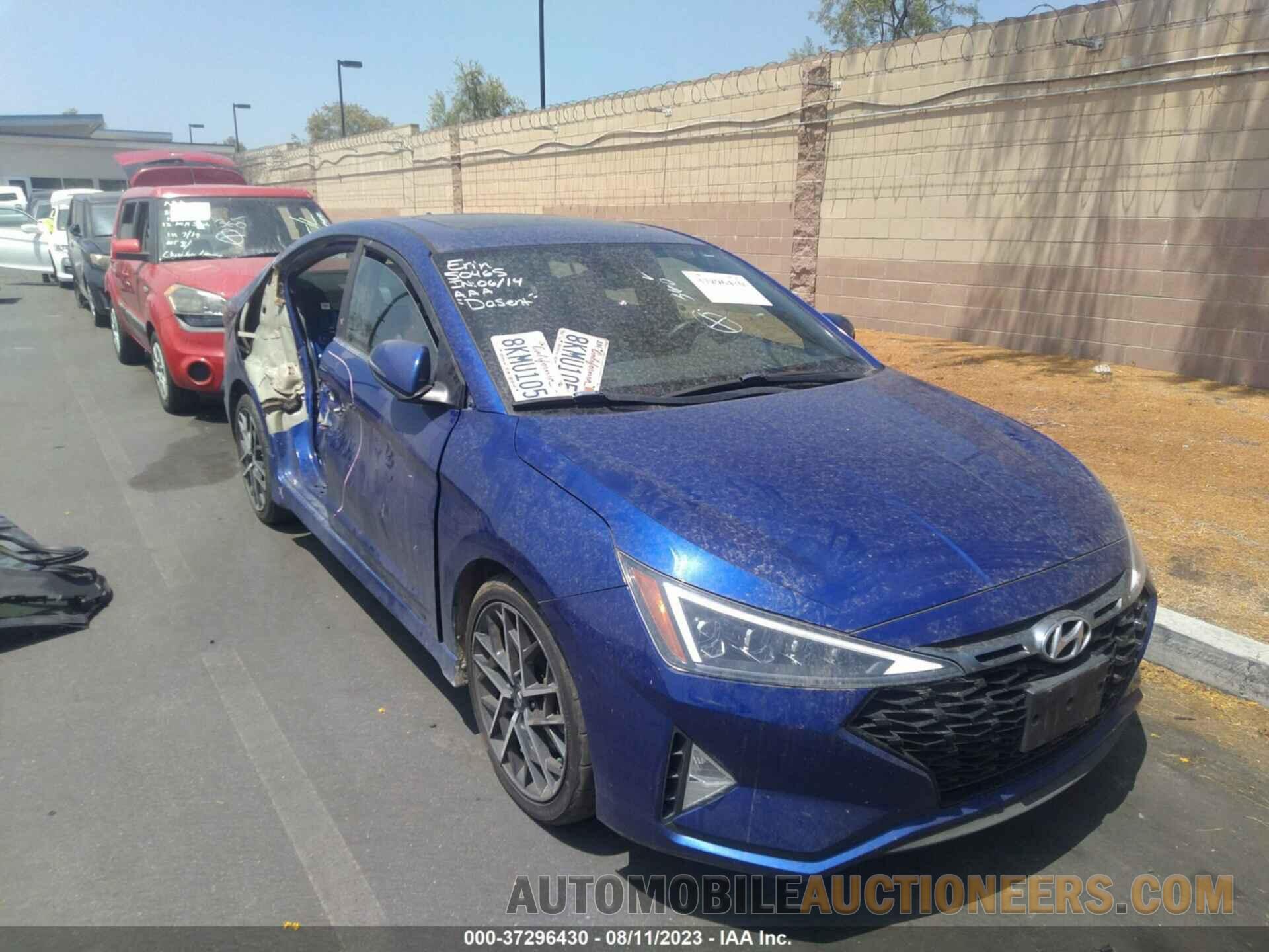 KMHD04LB1KU885533 HYUNDAI ELANTRA 2019