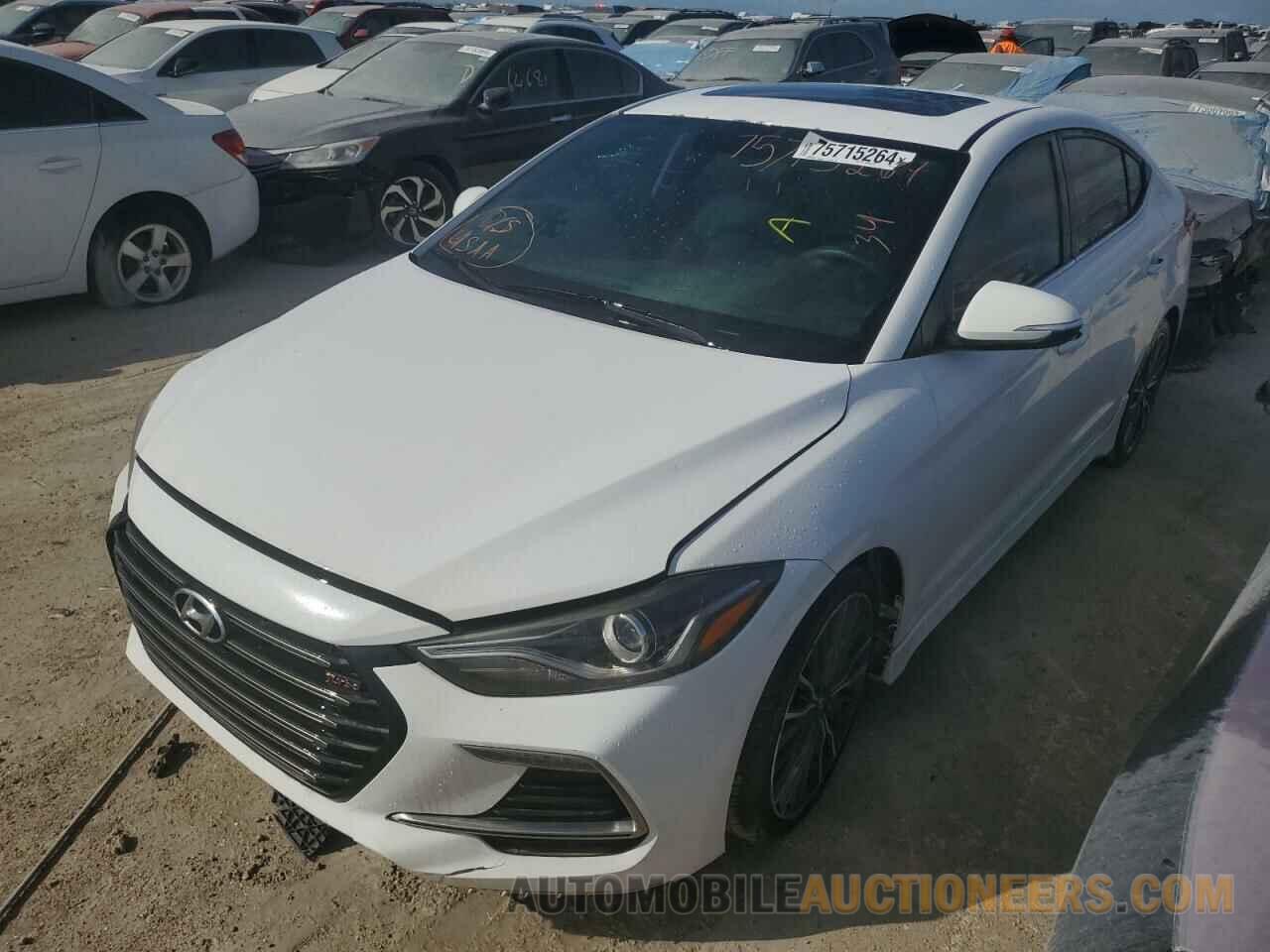 KMHD04LB2JU447697 HYUNDAI ELANTRA 2018