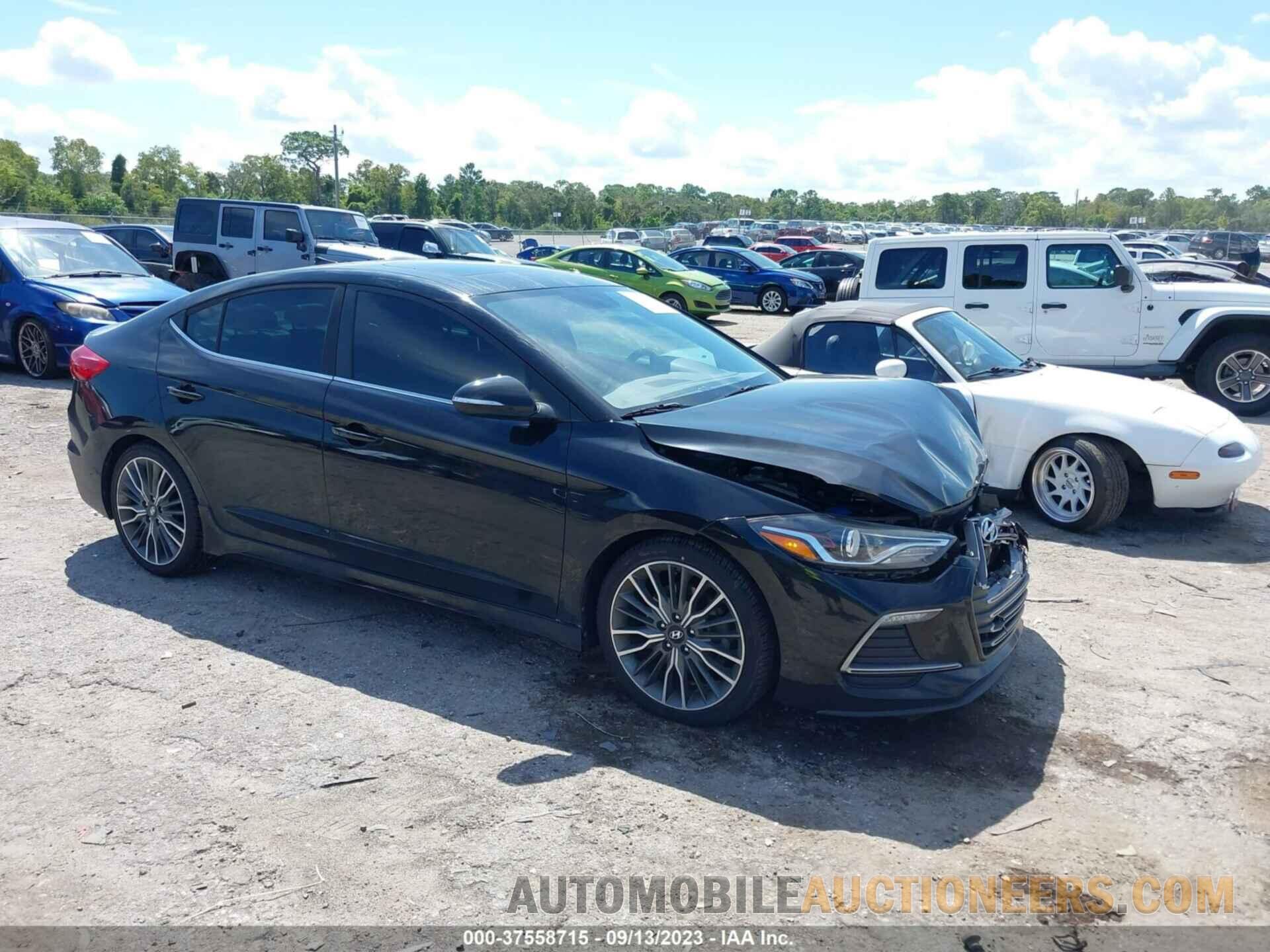 KMHD04LB2JU509924 HYUNDAI ELANTRA 2018