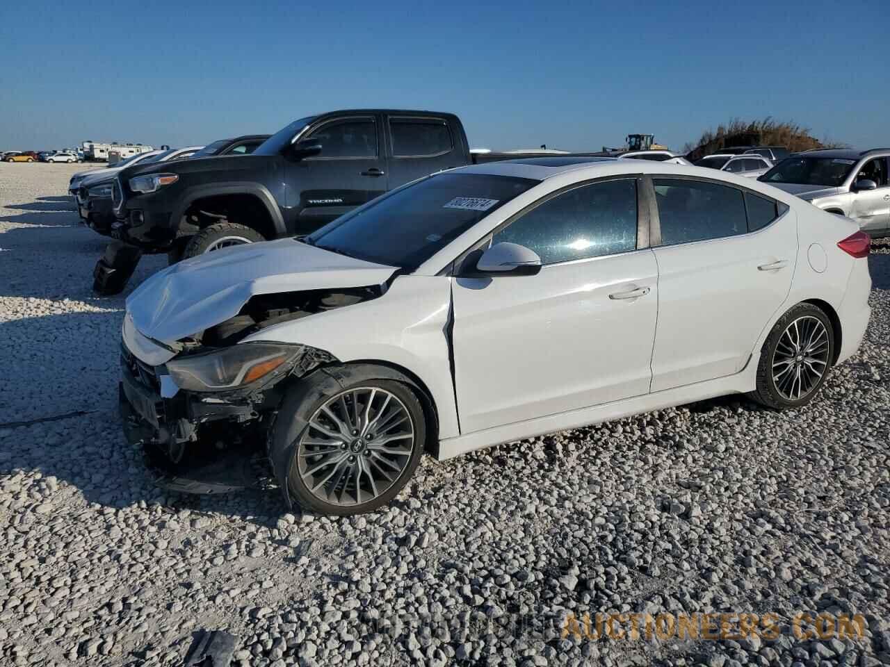 KMHD04LB2JU514198 HYUNDAI ELANTRA 2018