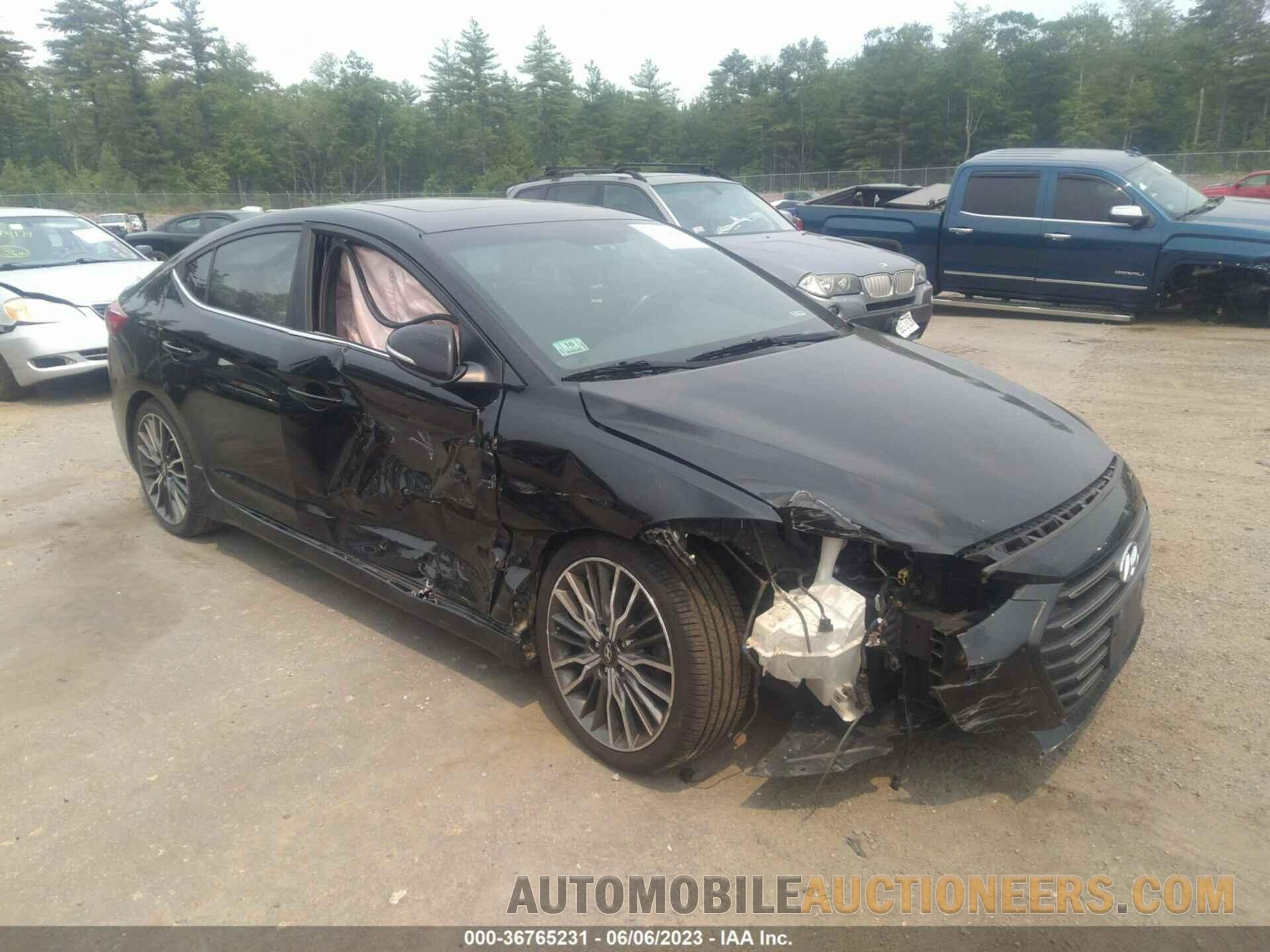 KMHD04LB2JU538999 HYUNDAI ELANTRA 2018