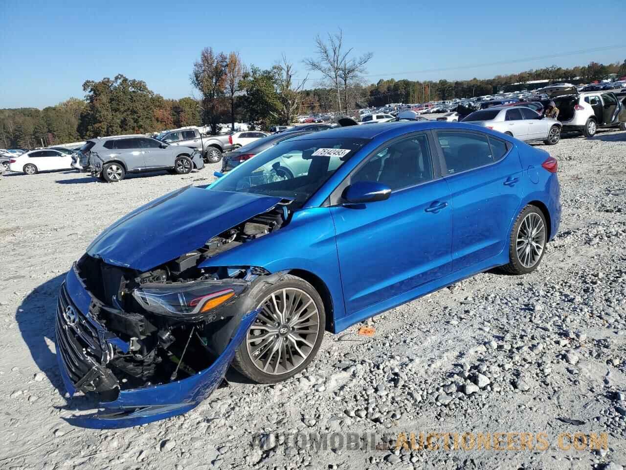 KMHD04LB3JU479171 HYUNDAI ELANTRA 2018