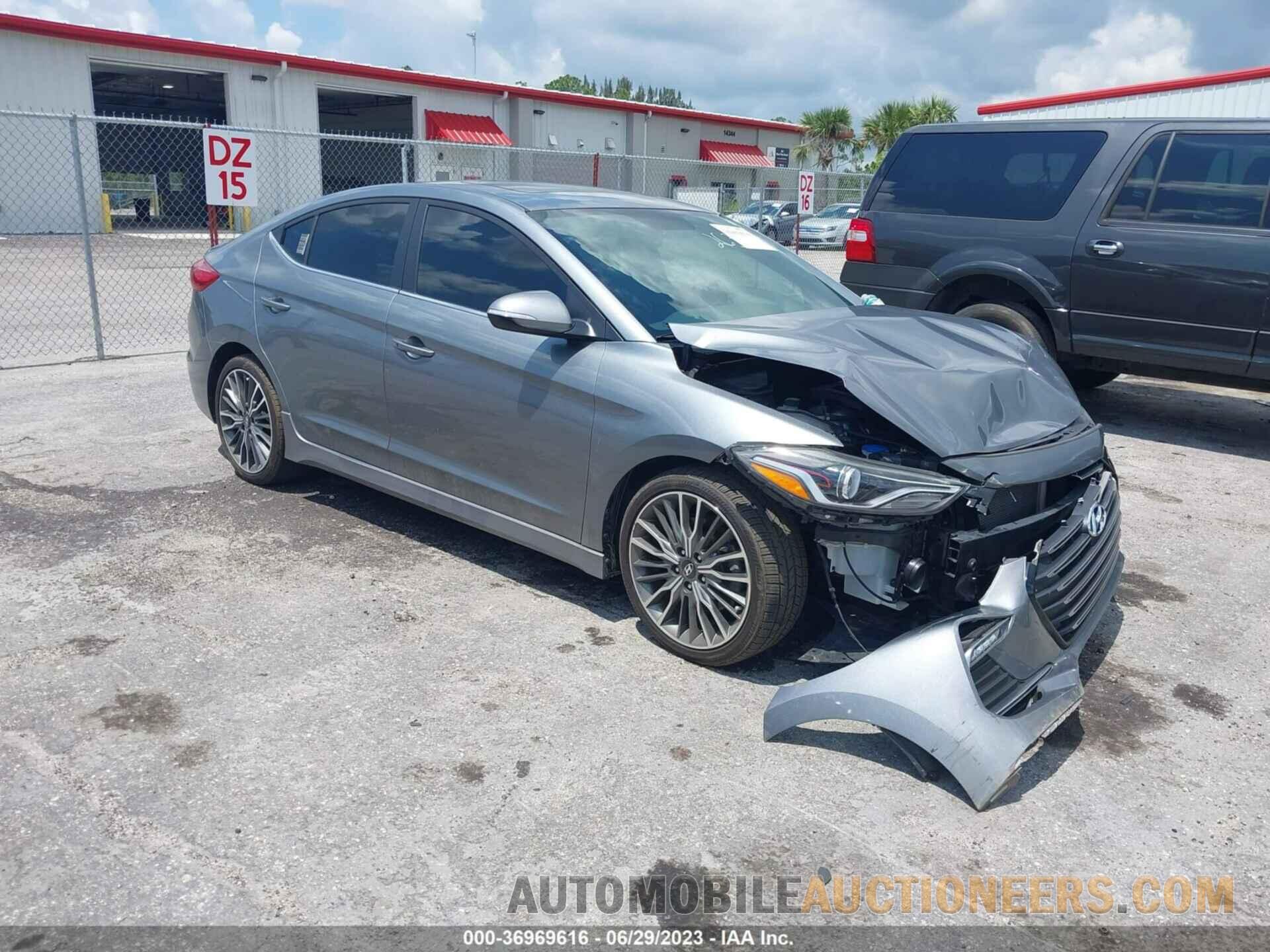 KMHD04LB3JU596247 HYUNDAI ELANTRA 2018