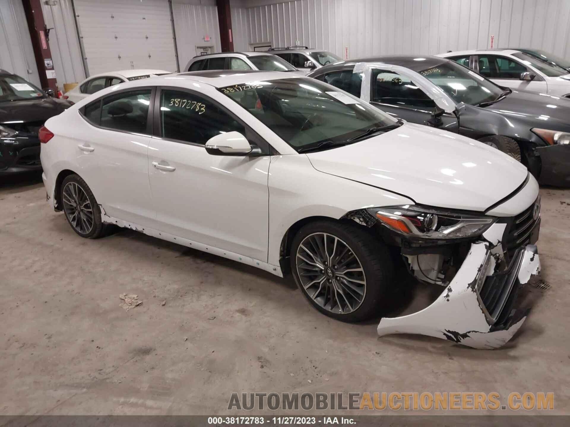 KMHD04LB3JU723613 HYUNDAI ELANTRA 2018