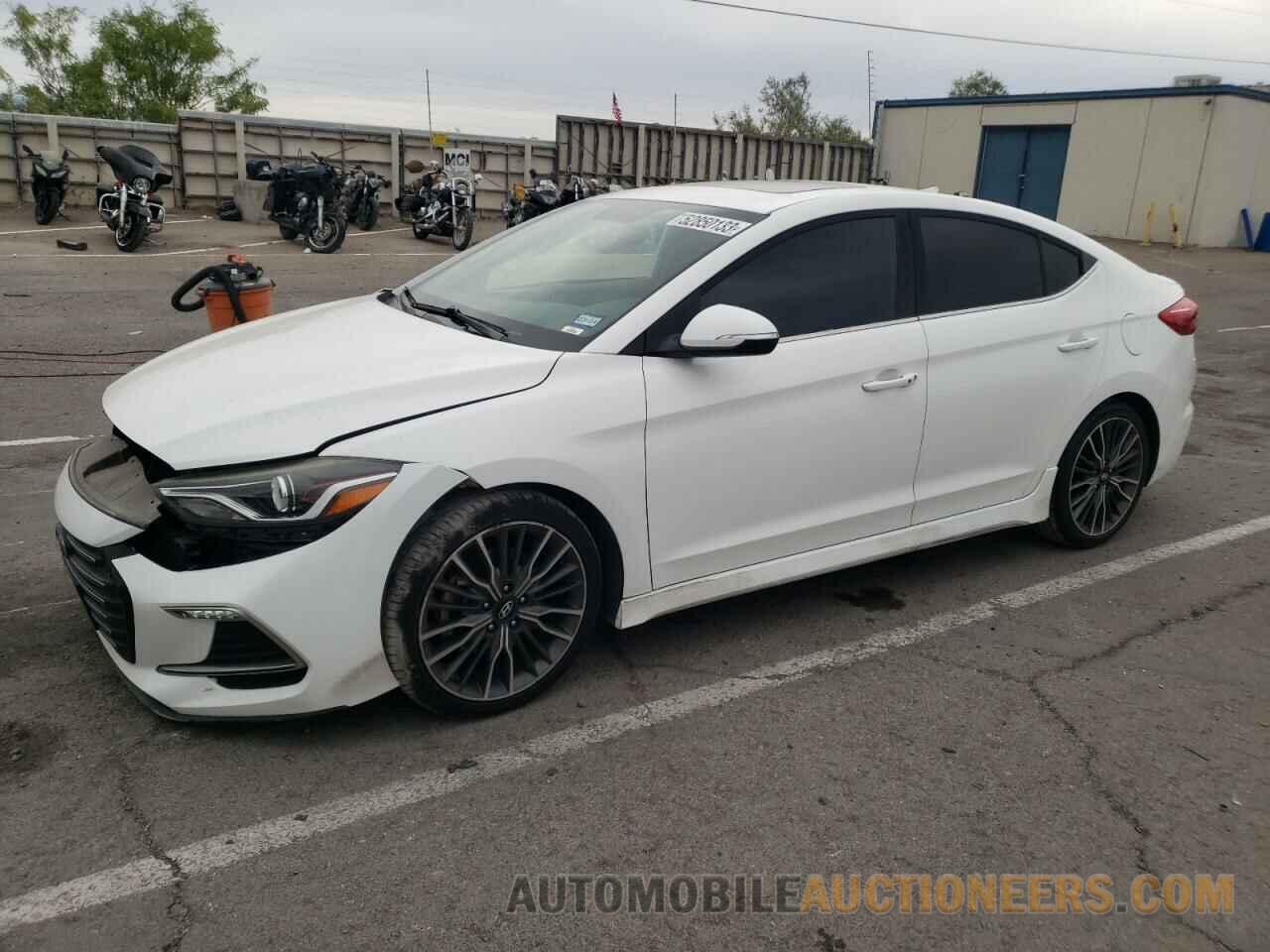 KMHD04LB4JU533853 HYUNDAI ELANTRA 2018