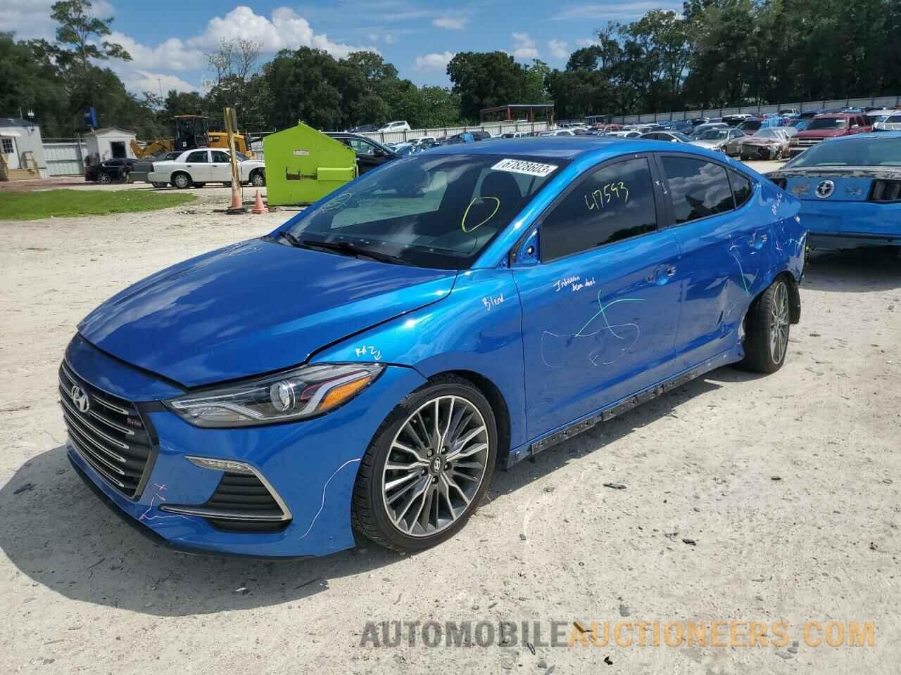 KMHD04LB4JU590344 HYUNDAI ELANTRA 2018