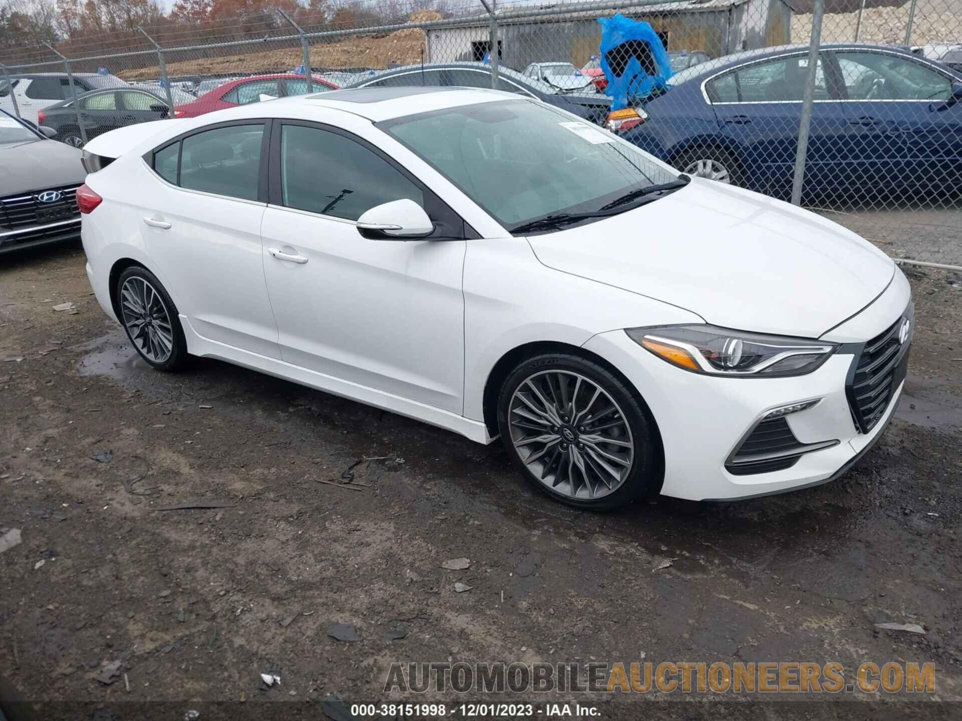 KMHD04LB4JU636643 HYUNDAI ELANTRA 2018