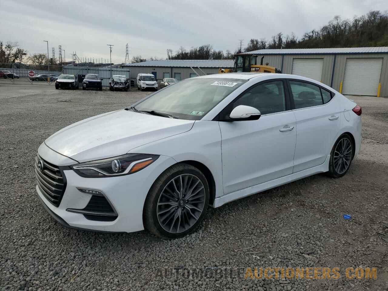 KMHD04LB6JU450165 HYUNDAI ELANTRA 2018