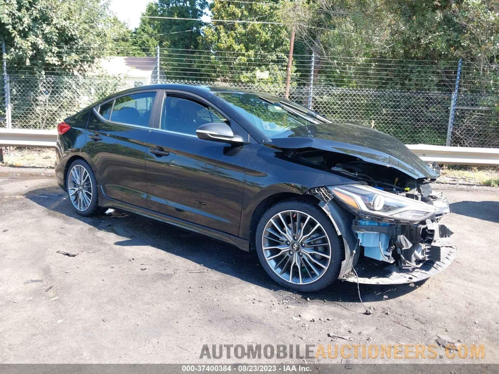 KMHD04LB6JU474224 HYUNDAI ELANTRA 2018