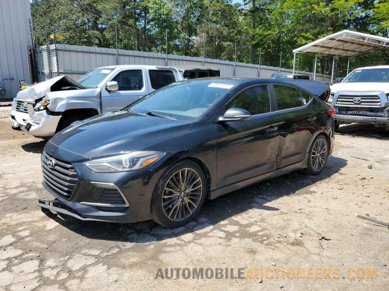 KMHD04LB6JU478810 HYUNDAI ELANTRA 2018