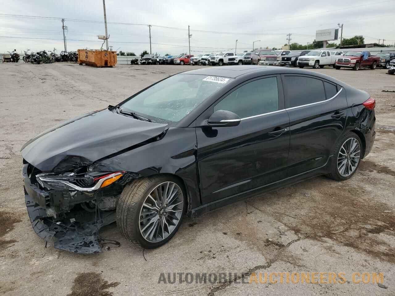 KMHD04LB6JU504984 HYUNDAI ELANTRA 2018