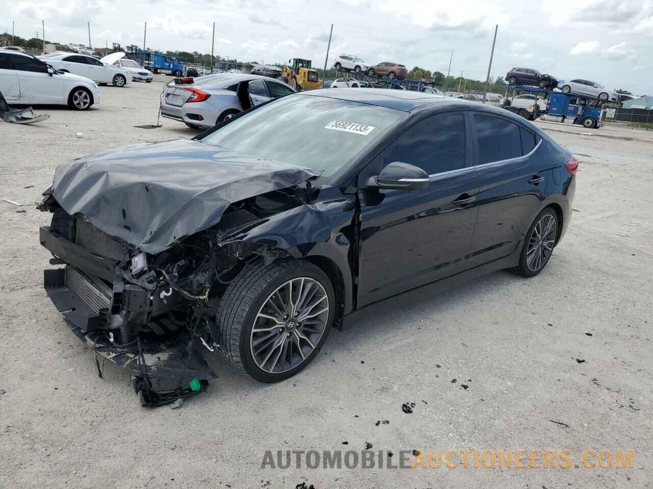 KMHD04LB6JU589938 HYUNDAI ELANTRA 2018