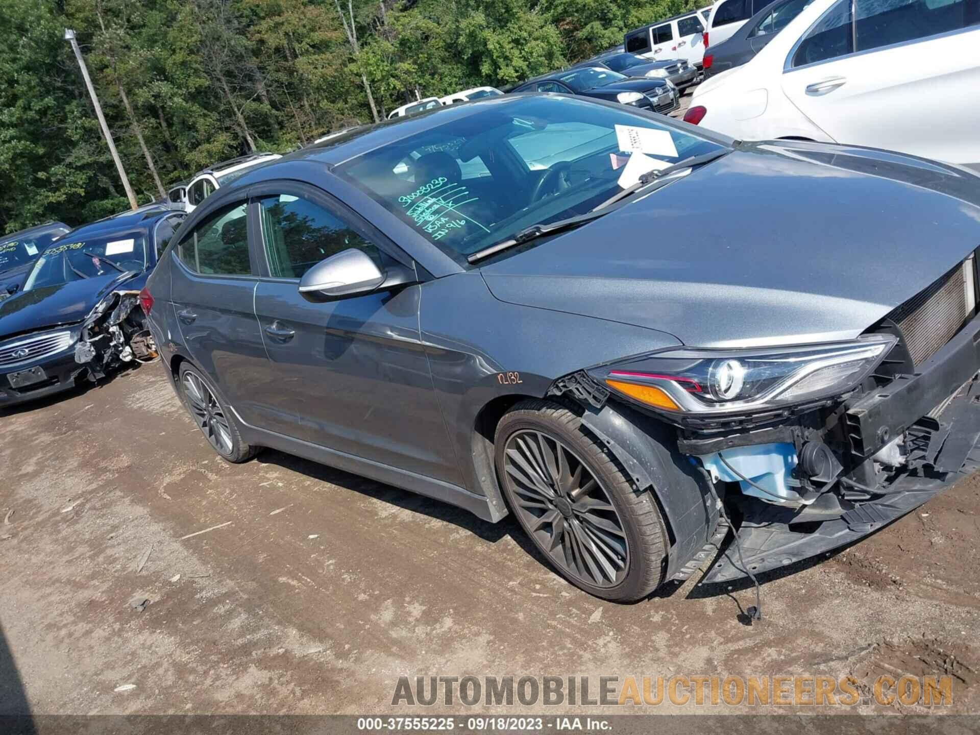 KMHD04LB6JU613137 HYUNDAI ELANTRA 2018