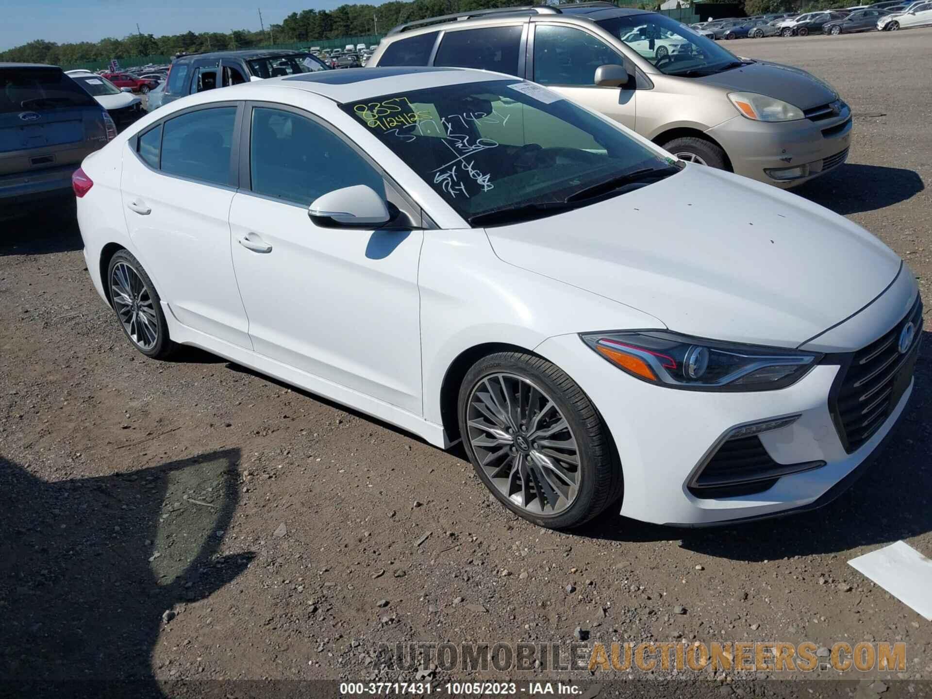 KMHD04LB6JU723606 HYUNDAI ELANTRA 2018