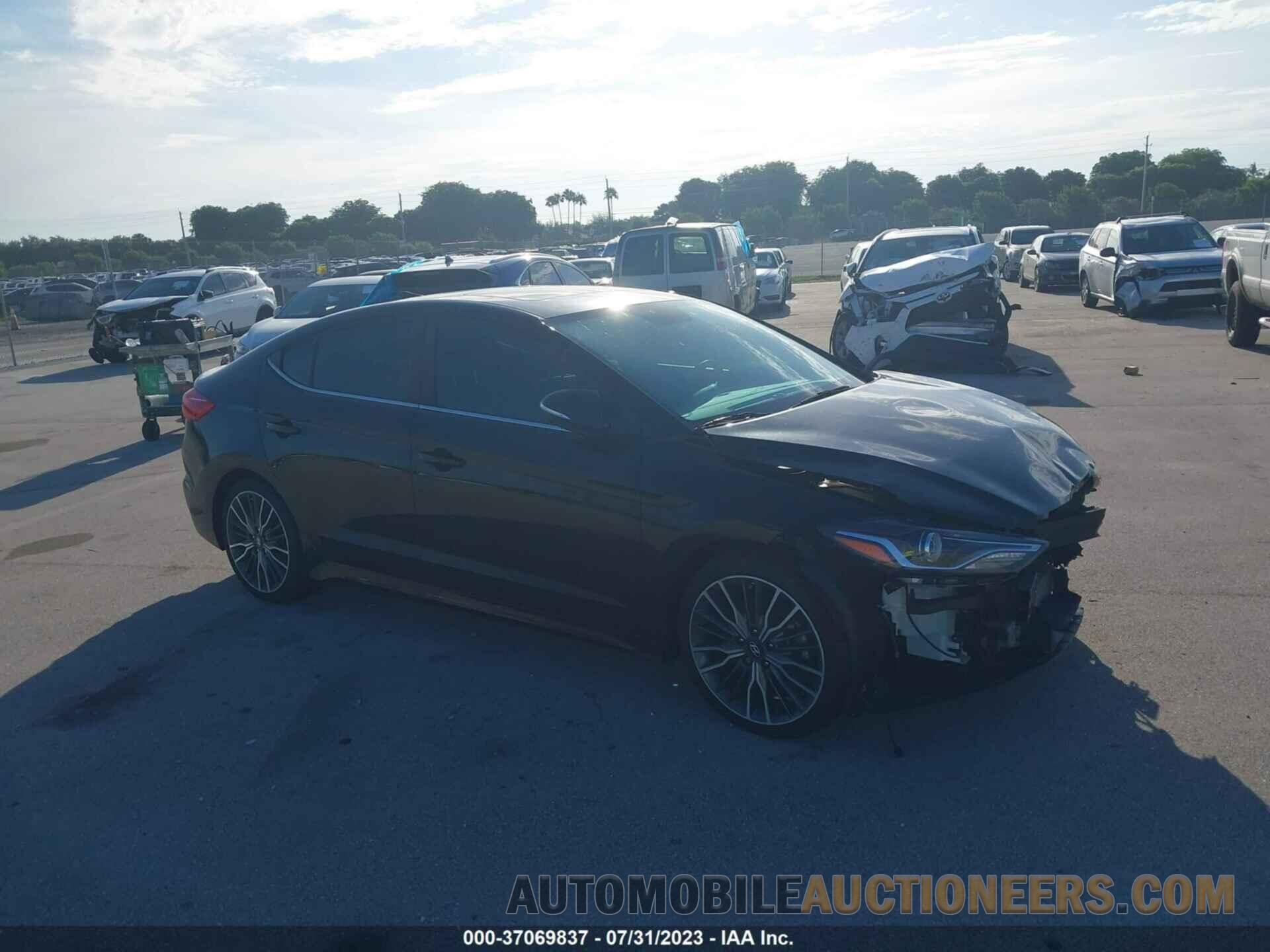 KMHD04LB7JU494871 HYUNDAI ELANTRA 2018