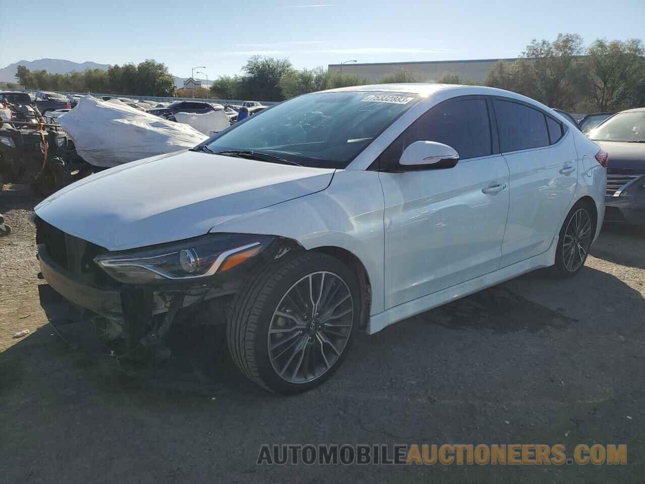 KMHD04LB7JU535600 HYUNDAI ELANTRA 2018