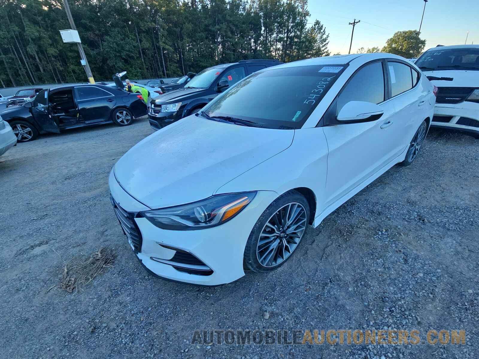 KMHD04LB7JU543082 Hyundai Elantra 2018