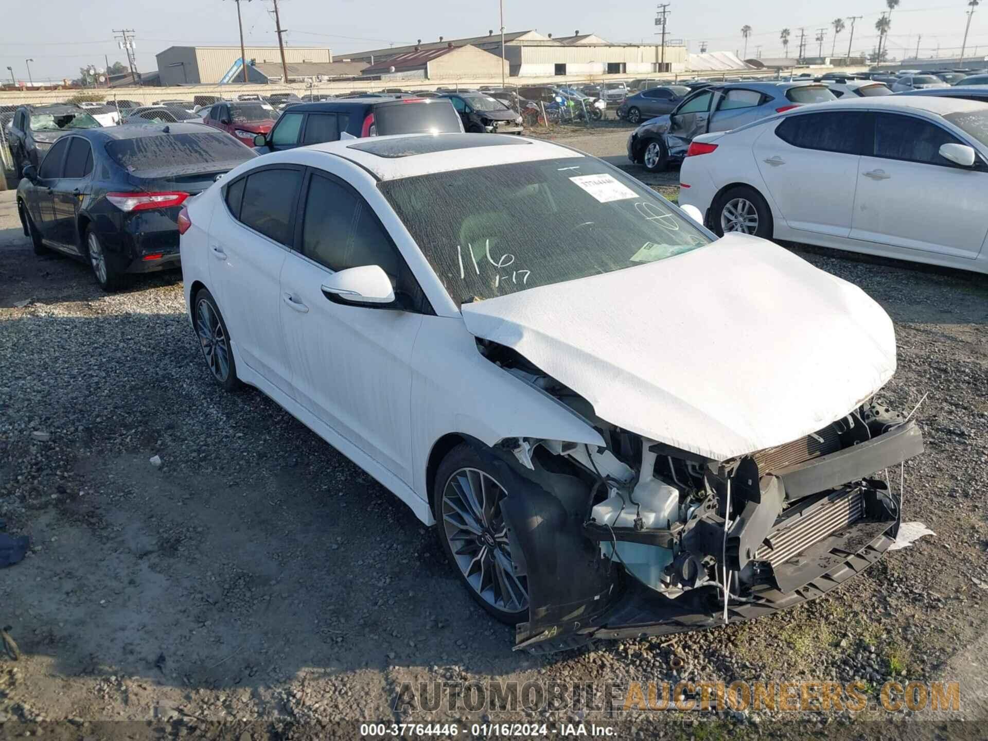 KMHD04LB7JU544619 HYUNDAI ELANTRA 2018