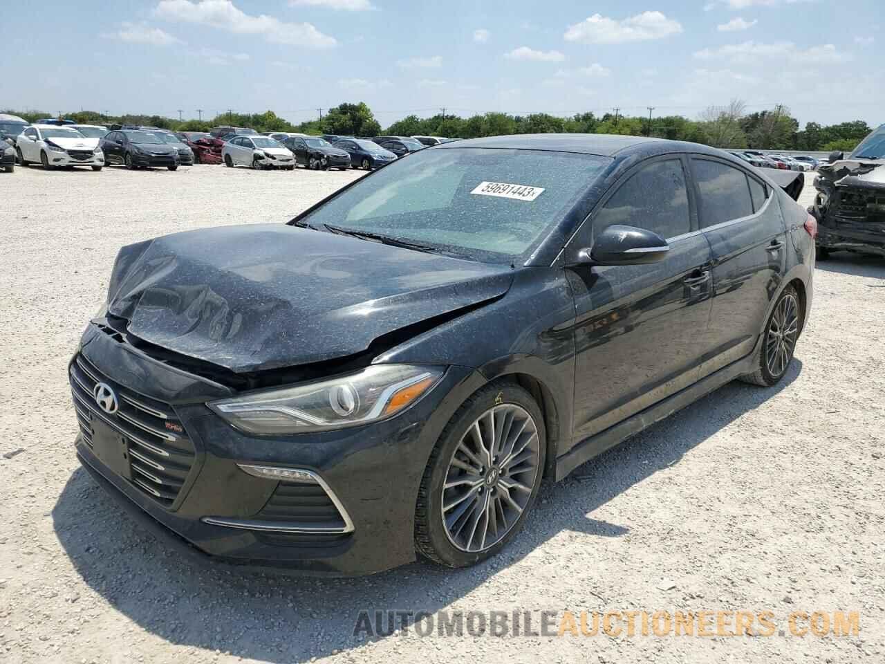 KMHD04LB7JU546709 HYUNDAI ELANTRA 2018