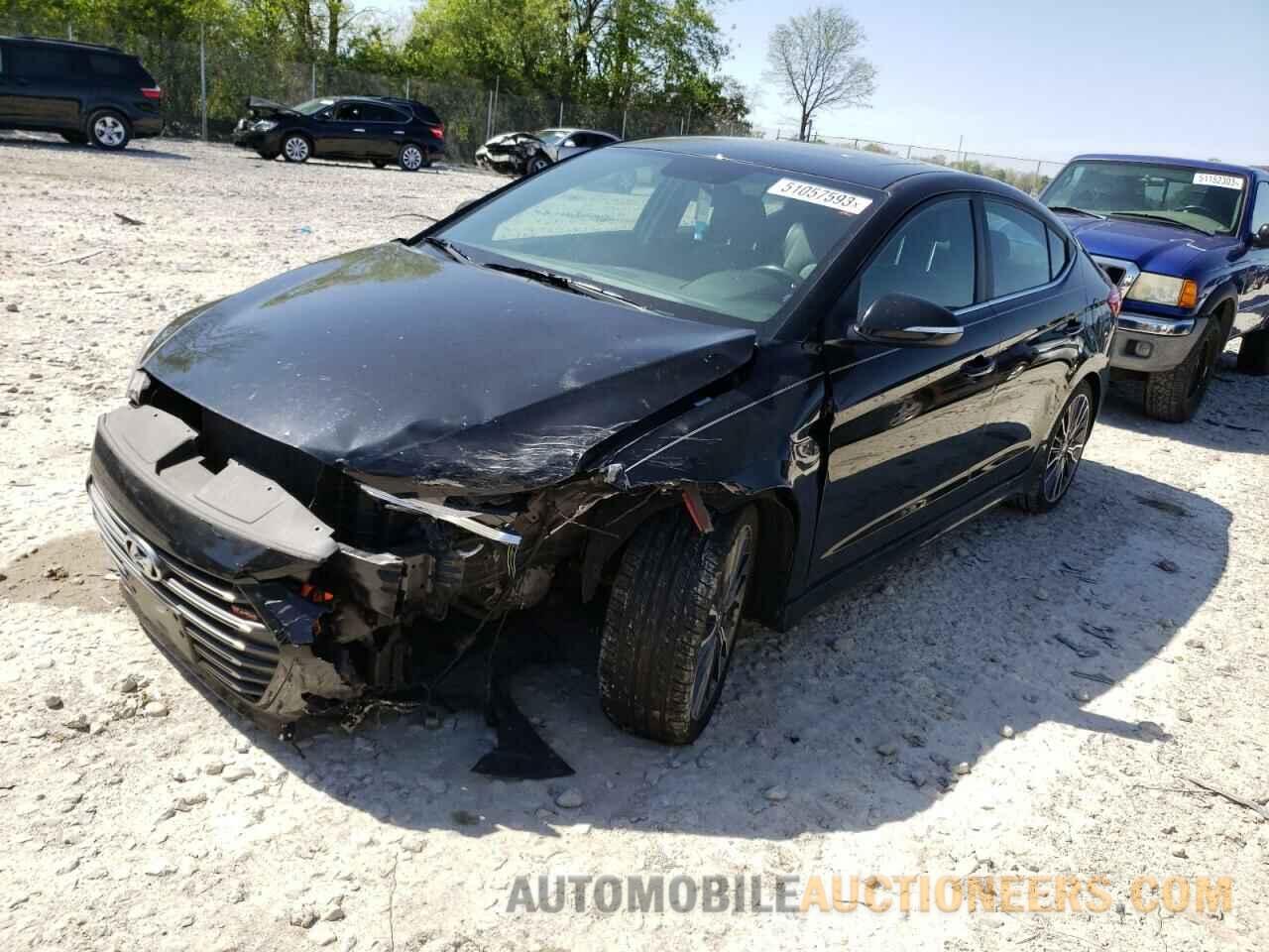 KMHD04LB7JU558472 HYUNDAI ELANTRA 2018