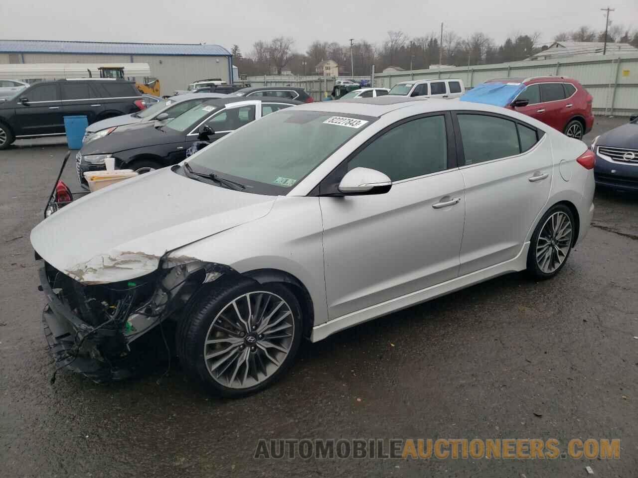 KMHD04LB7JU558911 HYUNDAI ELANTRA 2018