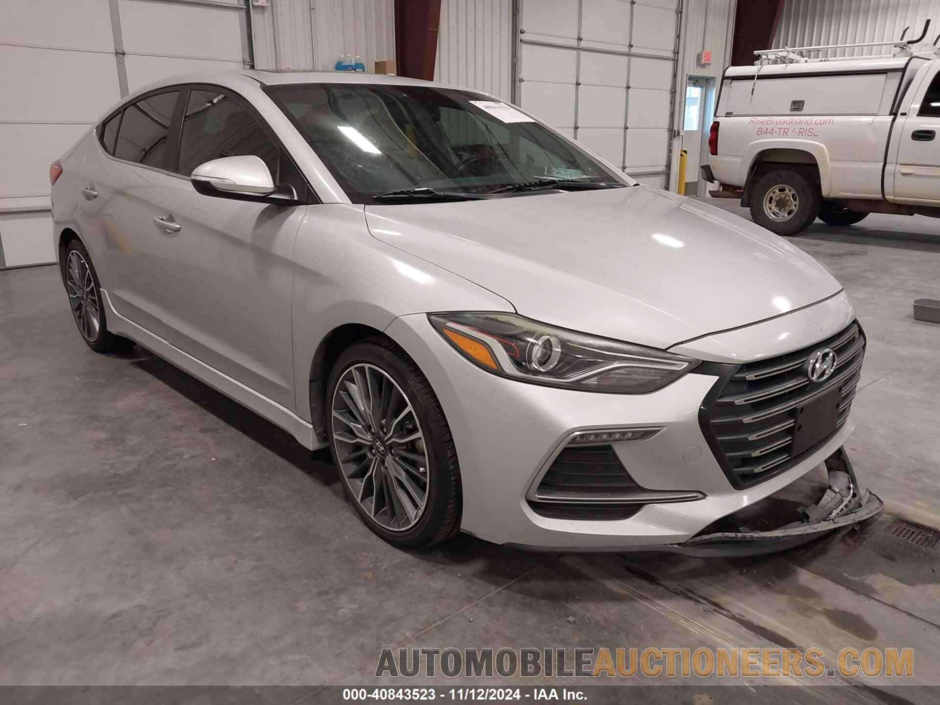 KMHD04LB8HU330989 HYUNDAI ELANTRA 2017