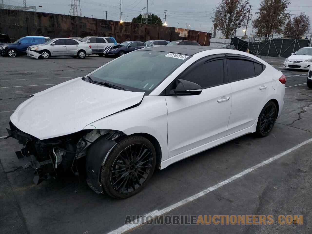 KMHD04LB8JU477867 HYUNDAI ELANTRA 2018