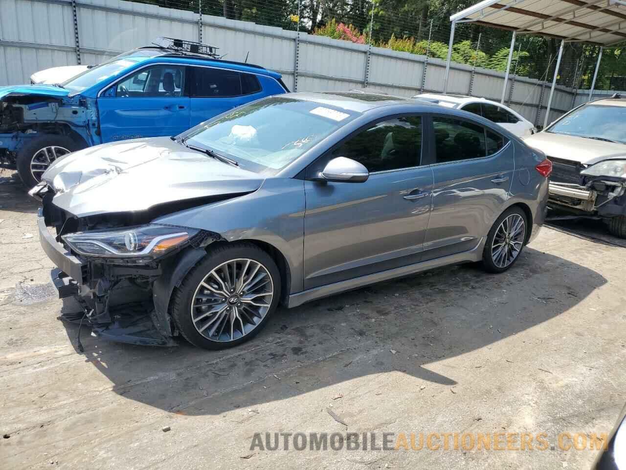 KMHD04LB8JU483006 HYUNDAI ELANTRA 2018