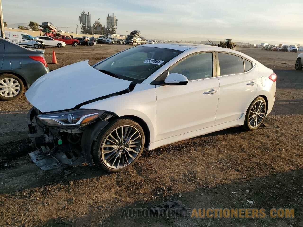 KMHD04LB8JU520765 HYUNDAI ELANTRA 2018