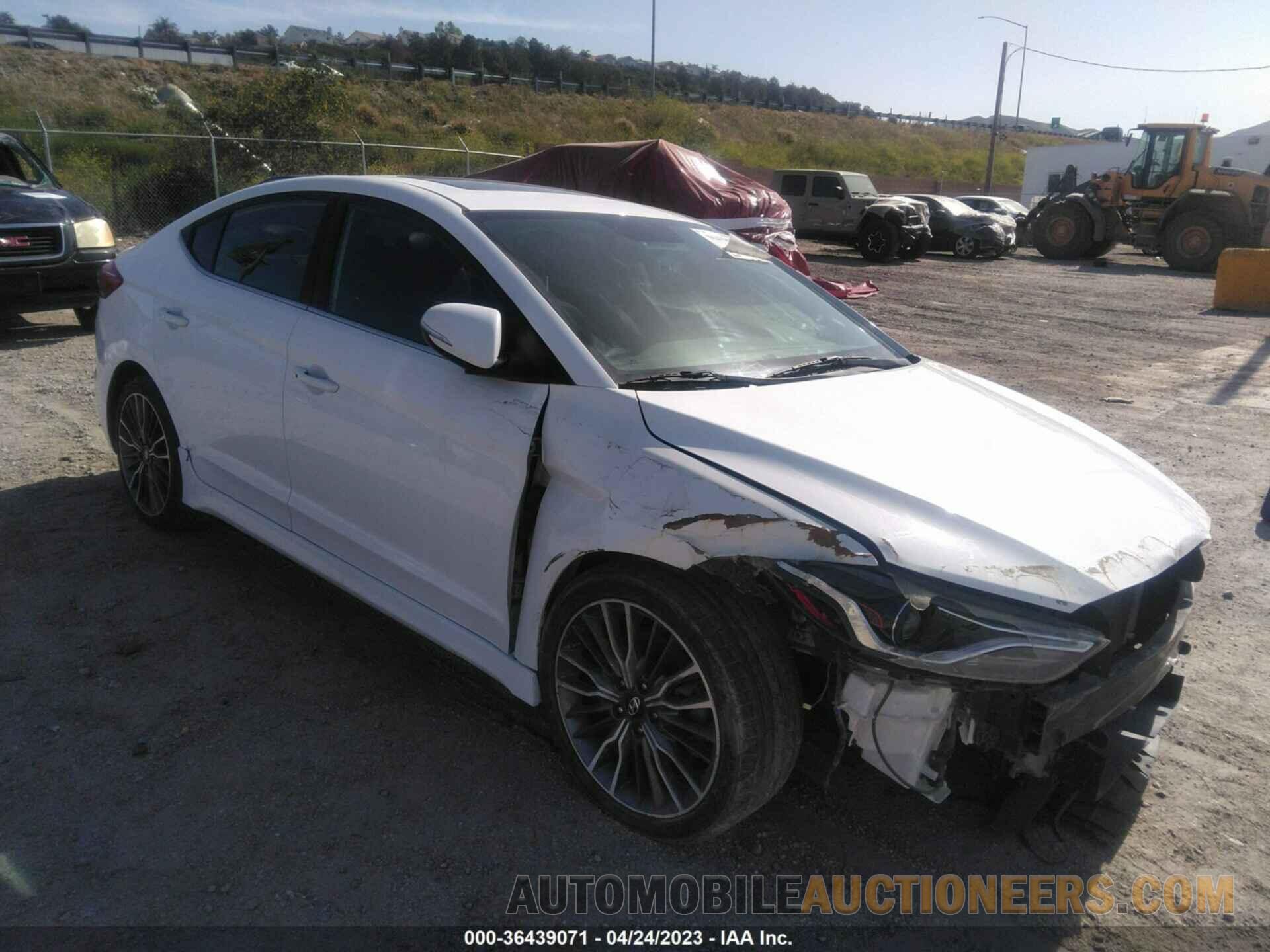 KMHD04LB8JU531605 HYUNDAI ELANTRA 2018