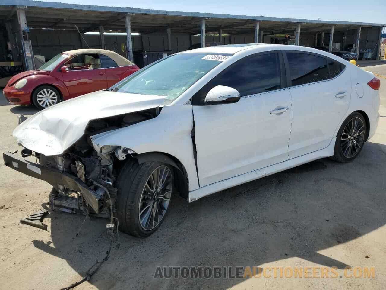 KMHD04LB8JU537159 HYUNDAI ELANTRA 2018