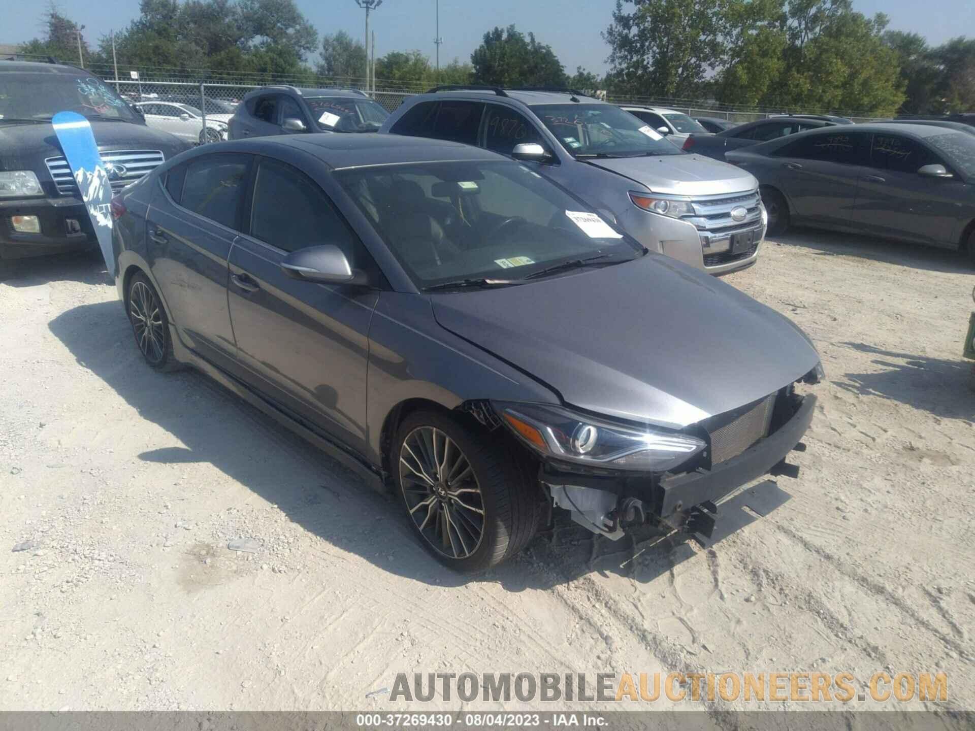 KMHD04LB8JU538120 HYUNDAI ELANTRA 2018