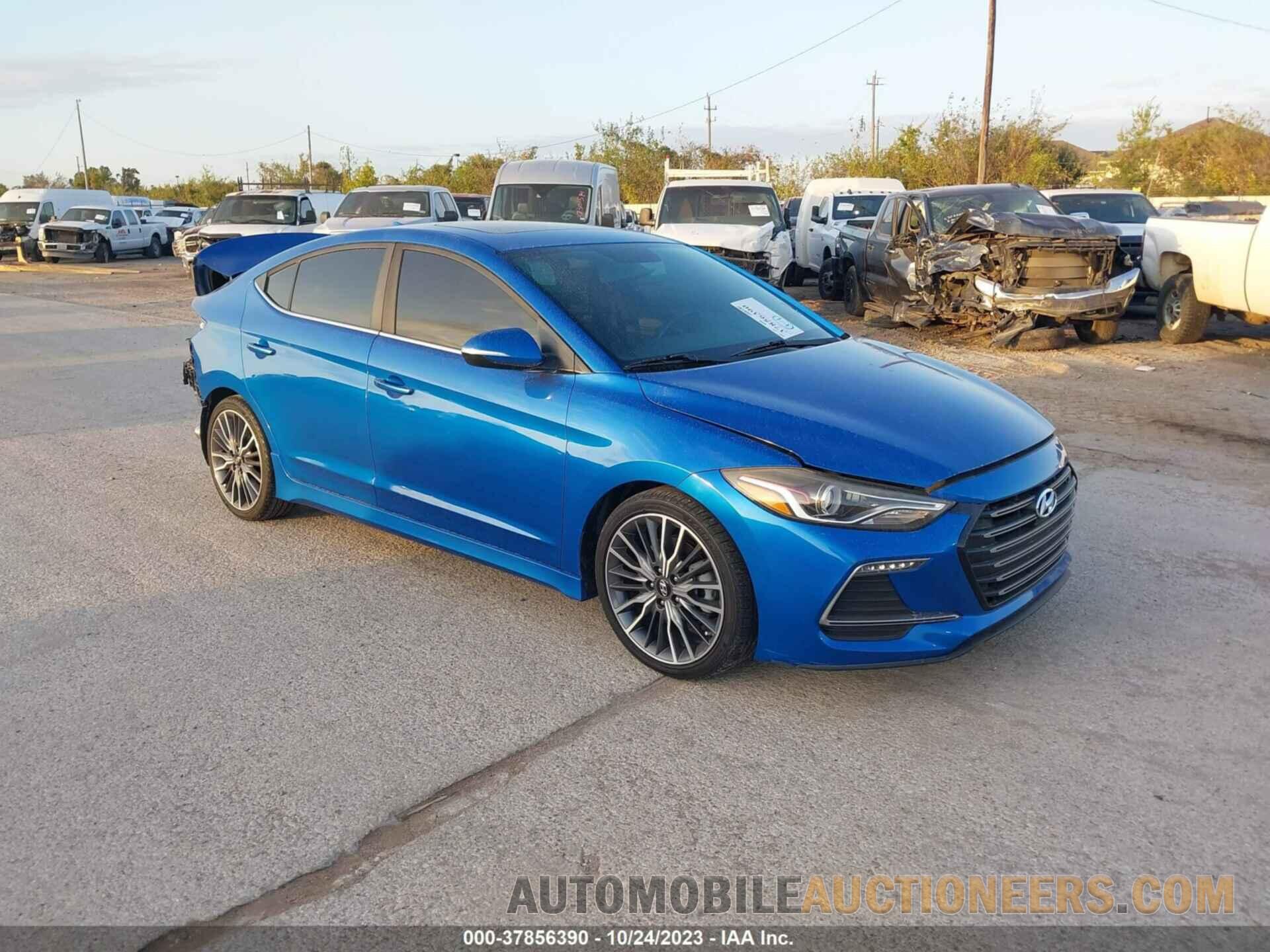 KMHD04LB8JU571666 HYUNDAI ELANTRA 2018