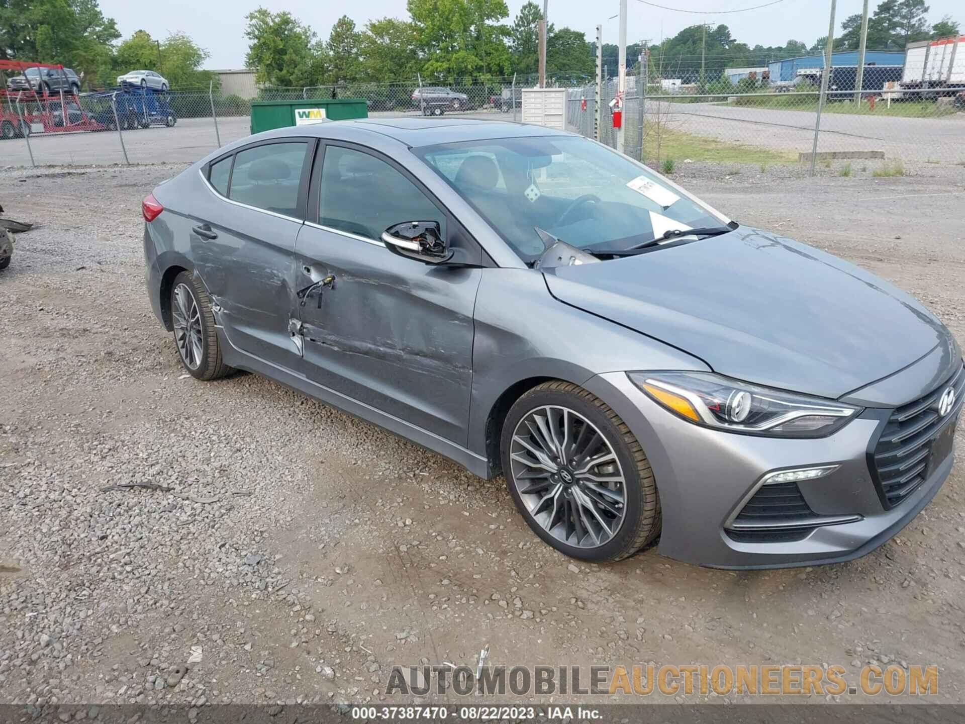 KMHD04LB8JU573529 HYUNDAI ELANTRA 2018