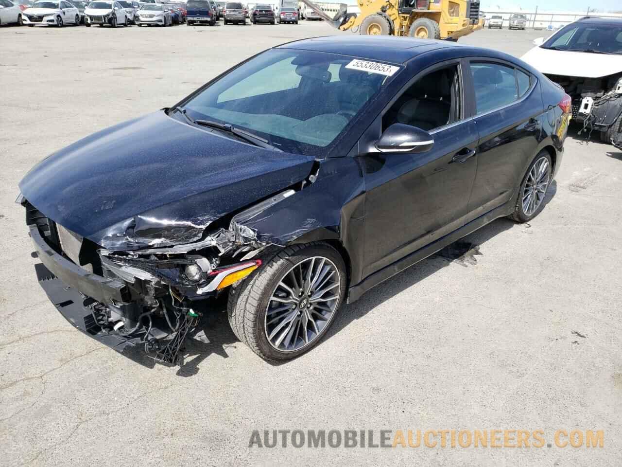 KMHD04LB8JU591495 HYUNDAI ELANTRA 2018