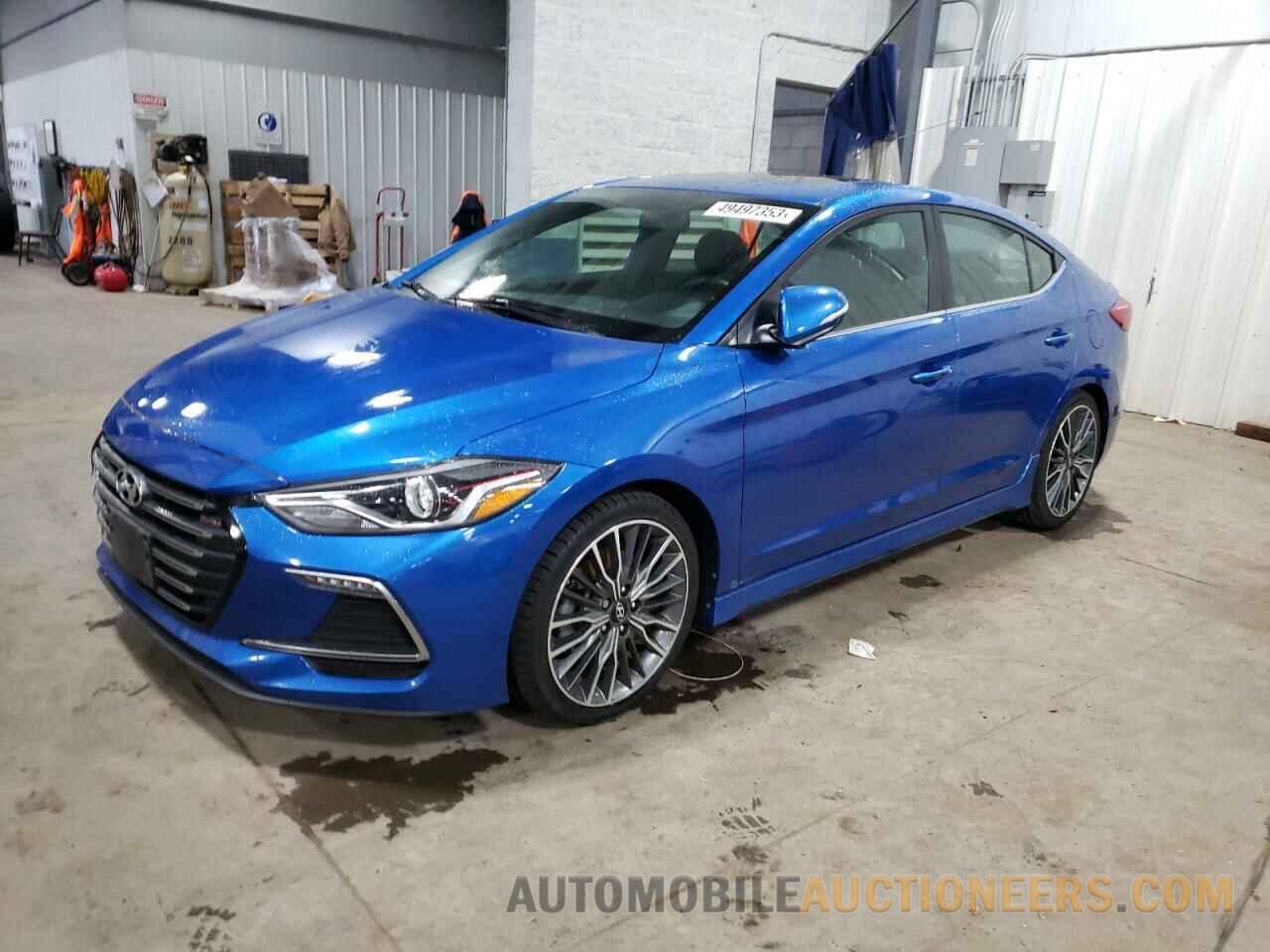 KMHD04LB8JU636273 HYUNDAI ELANTRA 2018