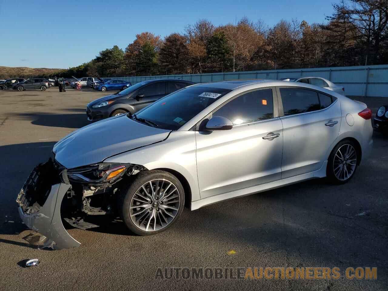 KMHD04LB9JU446787 HYUNDAI ELANTRA 2018