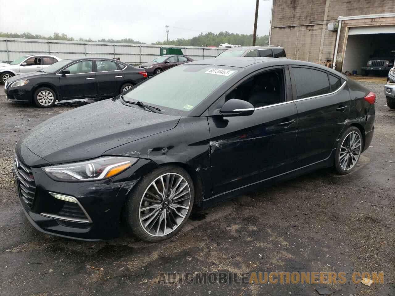 KMHD04LB9JU481281 HYUNDAI ELANTRA 2018