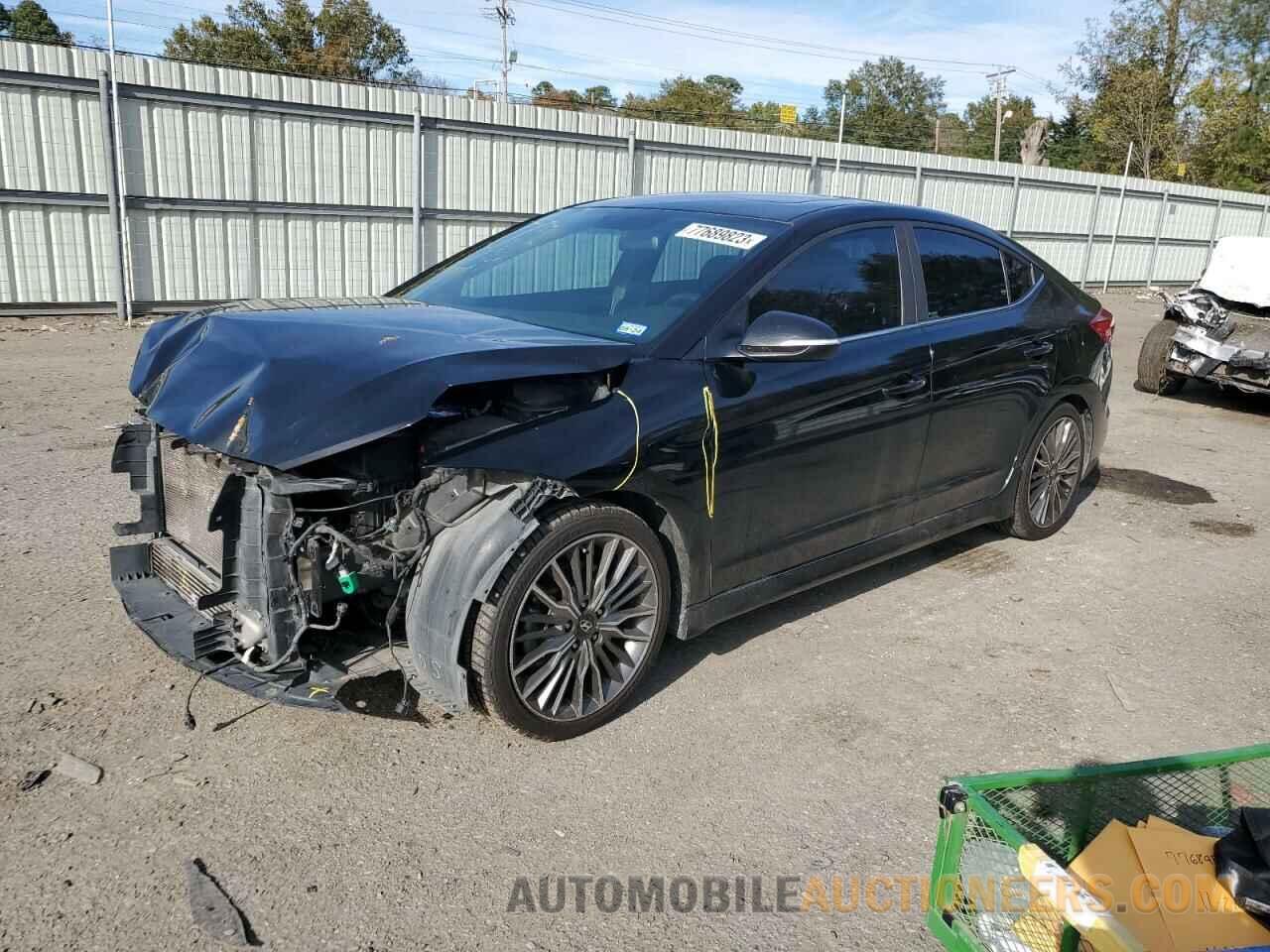 KMHD04LB9JU509077 HYUNDAI ELANTRA 2018