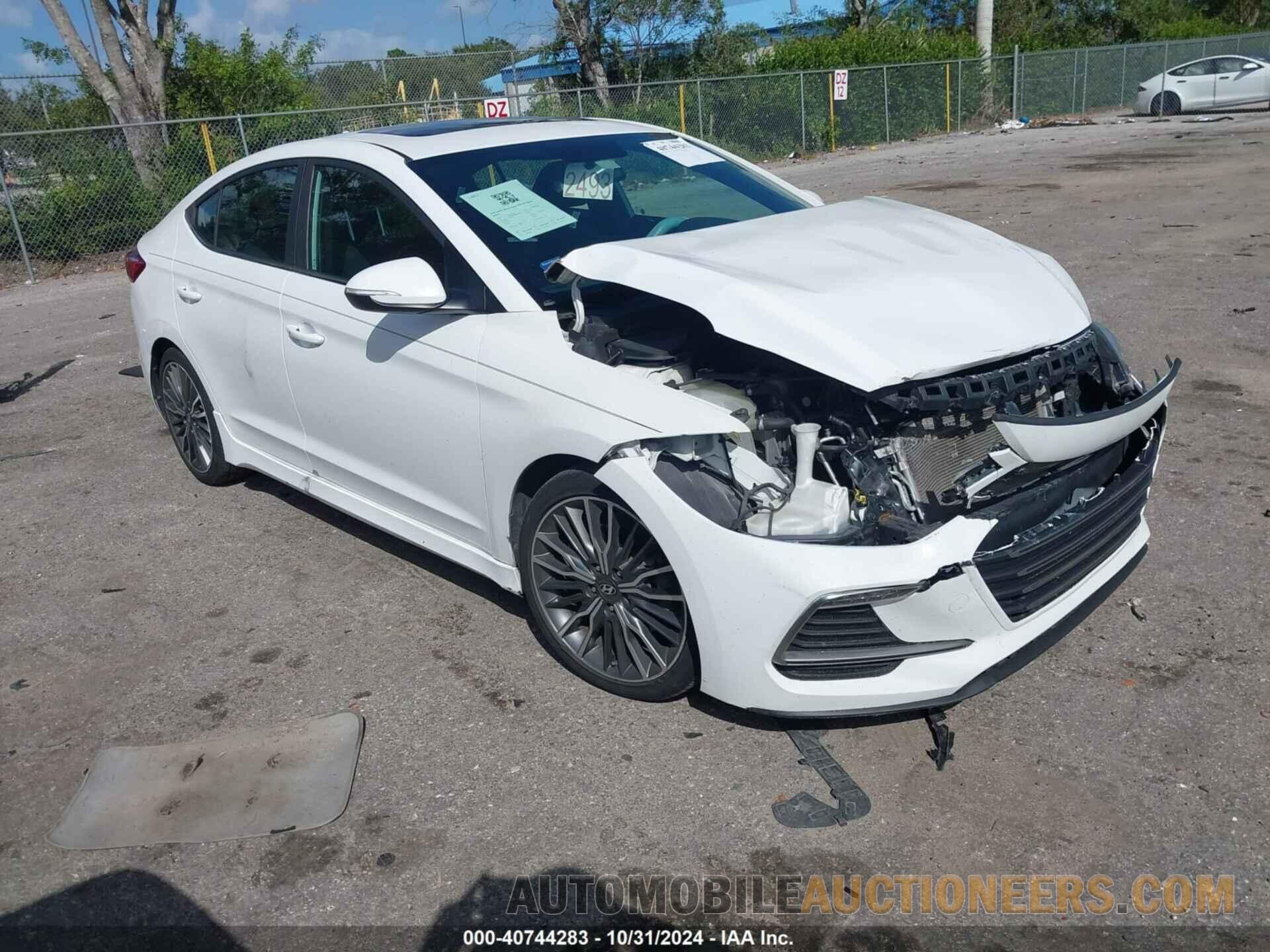 KMHD04LB9JU509547 HYUNDAI ELANTRA 2018