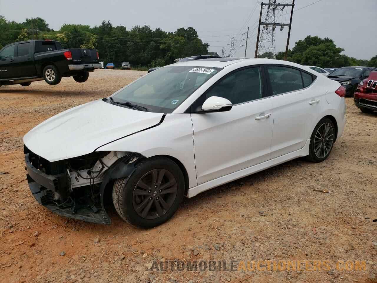 KMHD04LB9JU521617 HYUNDAI ELANTRA 2018